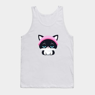 kitten with hat Tank Top